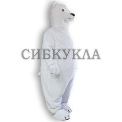 Купить ростовую куклу Медведь белый 2021 с доставкой.