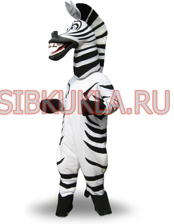 Купить ростовую куклу зебра Мартин с доставкой. по сортировке Стандартный обем