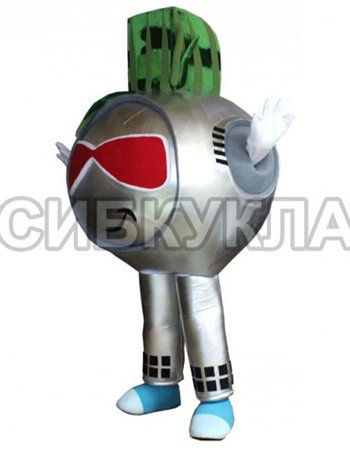 Купить ростовую куклу робот серебристый по сортировке Туловище с головой
