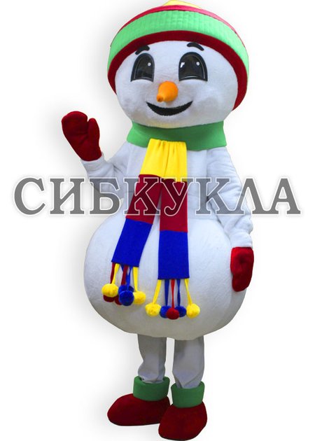 Купить Ростовая кукла Снеговик