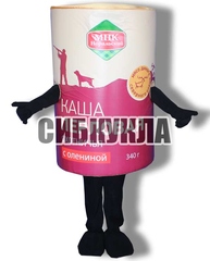 Ростовая кукла консерва Каша