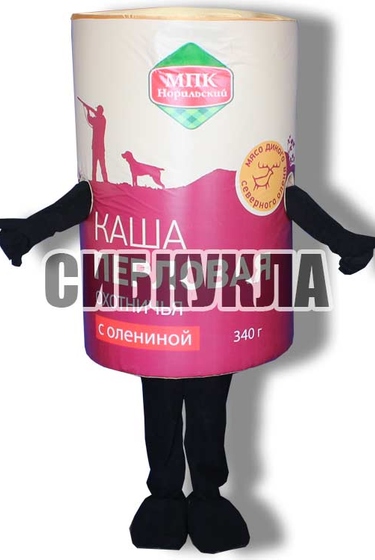 Ростовая кукла консерва Каша по цене 44492,00руб.