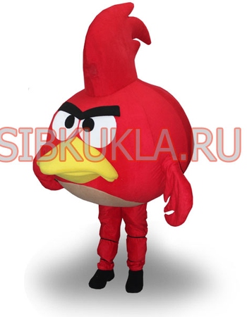 Купить Ростовая кукла Энгри Бердс красный