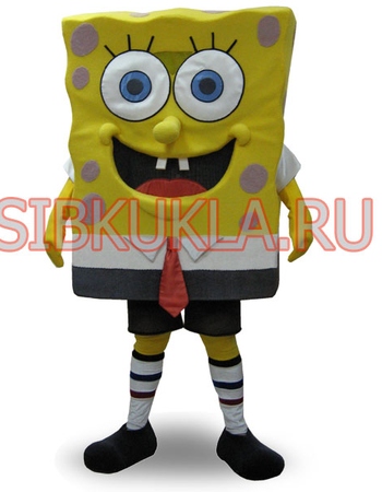 Купить Ростовая кукла Губка Боб, ростовая кукла Спанч Боб