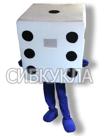 Купить ростовую куклу игральная кость с доставкой.
