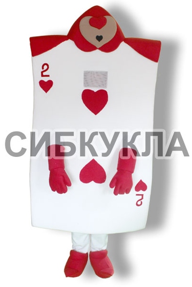 Ростовая кукла карта игральная по цене 40947,50руб.
