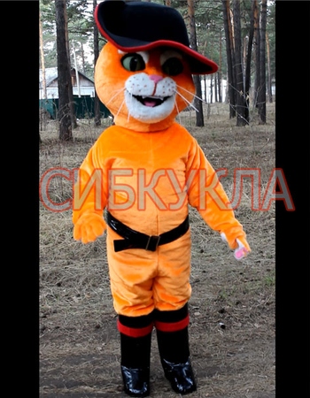 Купить ростовую куклу Кот в сапогах с доставкой.