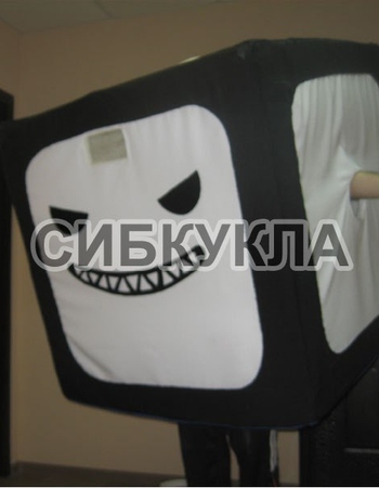Купить ростовую куклу Куб для ТВ с доставкой.