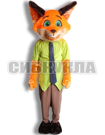 Купить Ростовая кукла лис Ник Уайлд (зверополис)