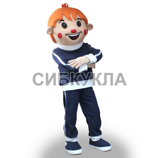 Купить ростовую куклу мальчик хоккеист с доставкой.