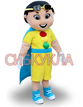 Купить ростовую куклу Мальчик светофор с доставкой.