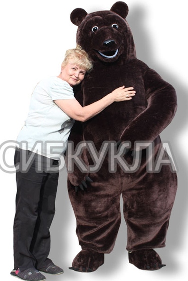Ростовая кукла медведь бурый по цене 57288,30руб.