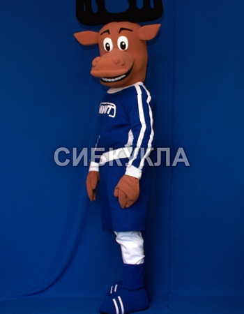 Ростовая Кукла Олень в Спортивном Костюме – Энергичный и Стильный Участник Вашего Мероприятия!