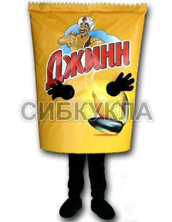 Купить ростовую куклу пачка семечек Джин с доставкой. по сортировке Туловище с головой