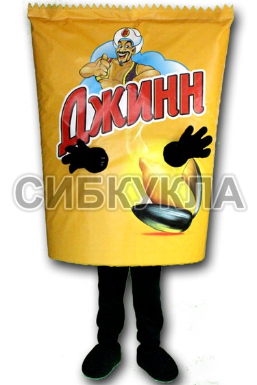 Ростовая кукла пачка семечек Джин по цене 51266,50руб.