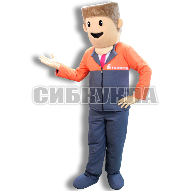 Купить ростовую куклу рабочий с доставкой.