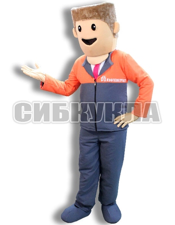 Купить ростовую куклу рабочий с доставкой.