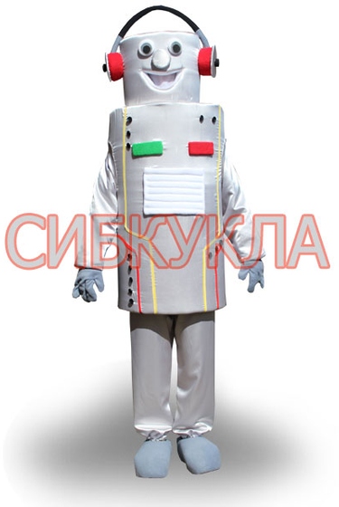 Ростовая кукла Робот серебряный по цене 52020,50руб.