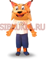 Ростовая кукла Рысь оранжевая