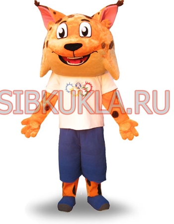 Купить Ростовая кукла Рысь оранжевая