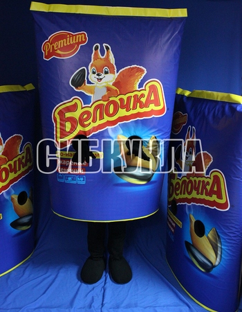 Купить ростовую куклу семечки Белочка с доставкой.