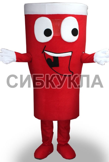 Ростовая кукла Стакан красный по цене 49561,35руб.