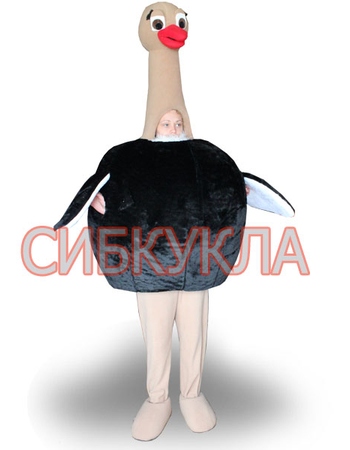 Купить Ростовая кукла Страус черный