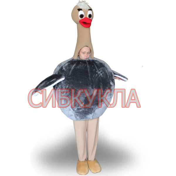 Купить ростовую куклу Страусенок с доставкой.