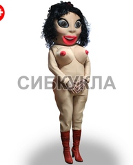 Ростовая кукла стриптизерша Брюнетка