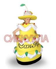 Ростовая кукла Торт