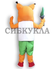 Ростовая кукла Рысь с факелом