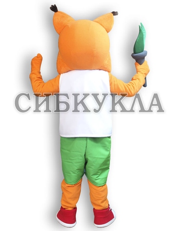 Ростовая кукла Рысь с факелом