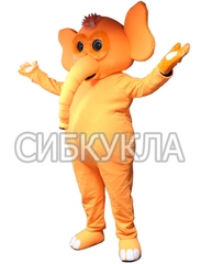 Ростовая кукла Слон оранжевый