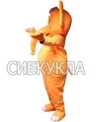 Ростовая кукла Слон оранжевый