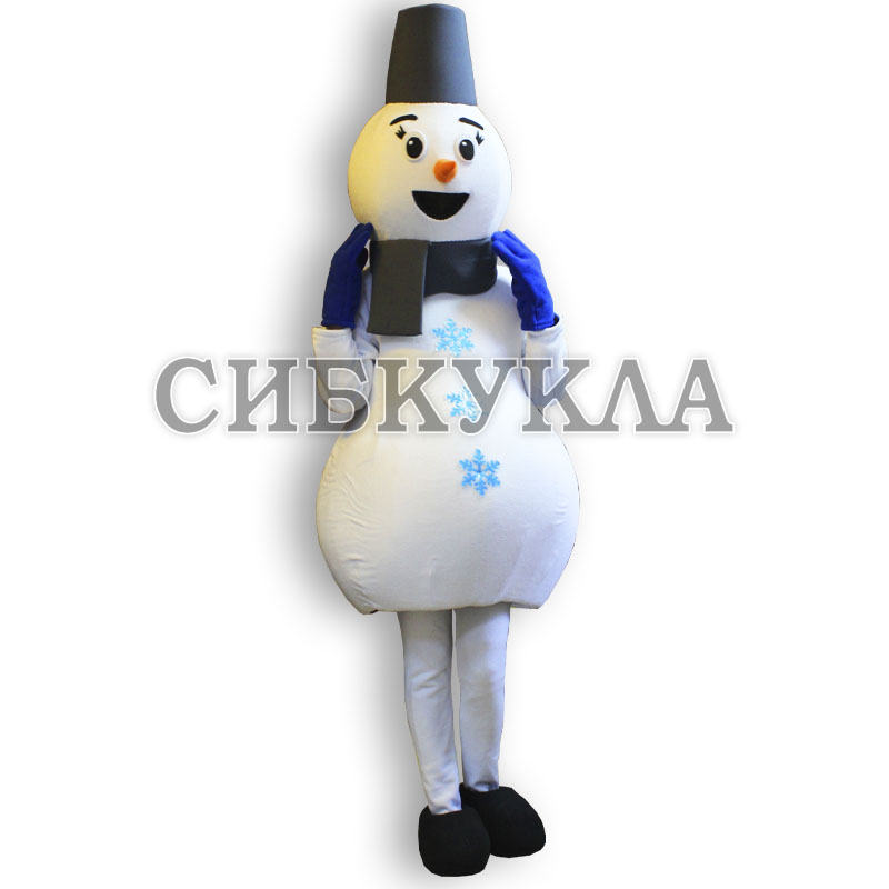 Ростовая кукла Снеговик девочка