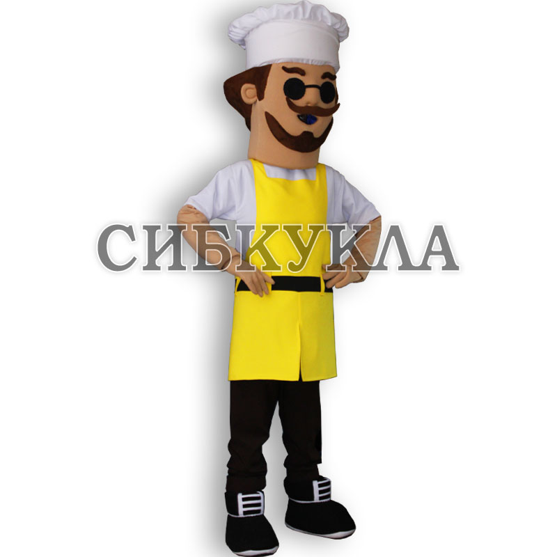Ростовая кукла Повар в очках