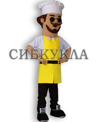 Ростовая кукла Повар в очках