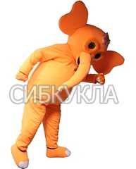 Ростовая кукла Слон оранжевый