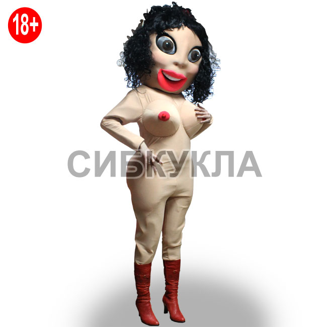 Ростовая кукла стриптизерша Брюнетка