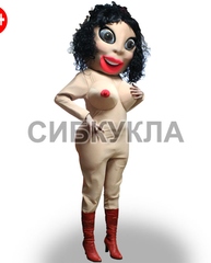 Ростовая кукла стриптизерша Брюнетка