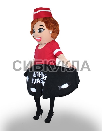 Ростовая кукла рыбачка Соня