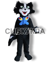 Ростовая кукла кот черный
