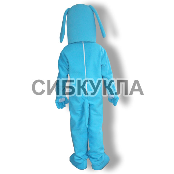 Ростовая кукла собака голубая