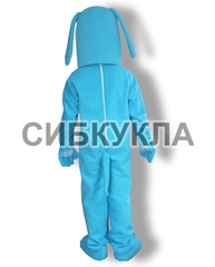 Ростовая кукла собака голубая