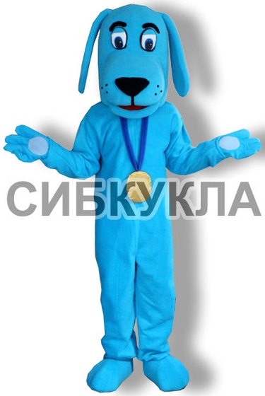 Ростовая кукла собака голубая по цене 48505,85руб.