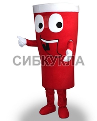 Ростовая кукла Стакан красный