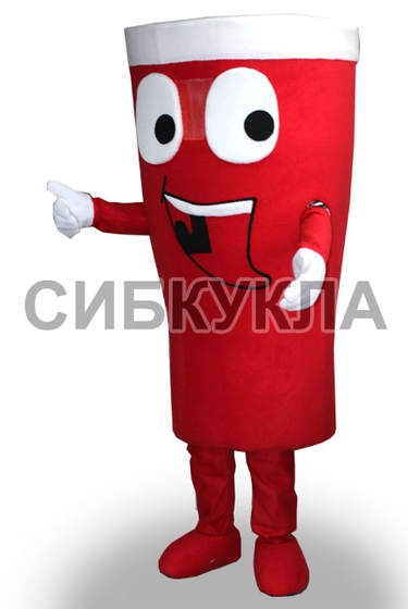 Ростовая кукла Стакан красный по цене 49561,35руб.
