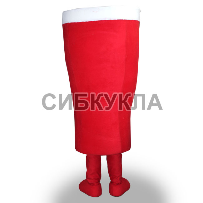Ростовая кукла Стакан красный