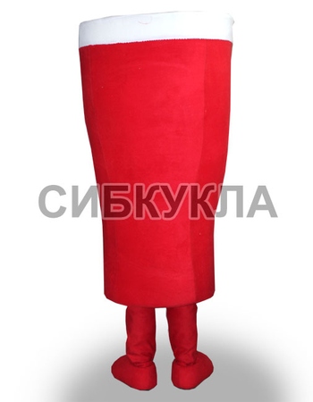 Ростовая кукла Стакан красный