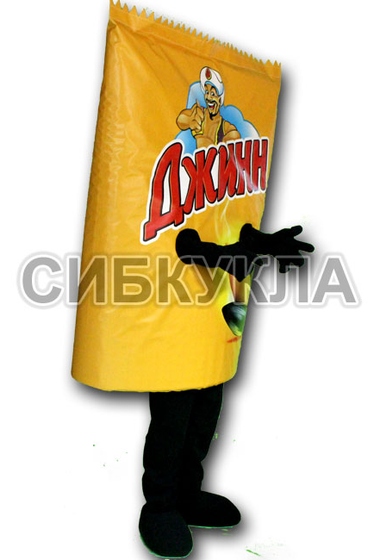 Ростовая кукла пачка семечек Джин по цене 51266,50руб.